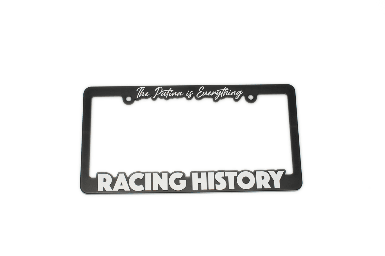 Racing History Company - The Patina is Everything Plate Frame