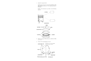 B18c5 Single Piston Ring Set (STD)