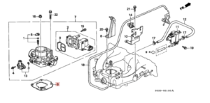 SOHC Throttle Body Gasket