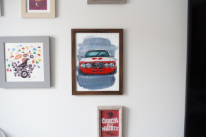 Alfa Romeo 1750 GTV - Acrylic - By RH Studio