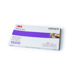 3M Wetordry™ 1500 Grit – 9"x5.5" Sheet