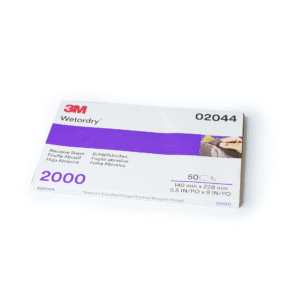 3M Wetordry™ 2000 Grit – 9"x5.5" Sheet