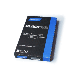 Norton Black Ice 1000 Grit Sandpaper – 9"x5.5" Sheet