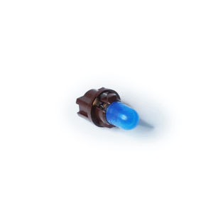 Instrument Cluster Bulb & Socket – T6.5 (Brown Base, Blue Cap)