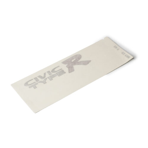 97-00 Civic Type R - Rear Tailgate Sticker (Dark Outline)
